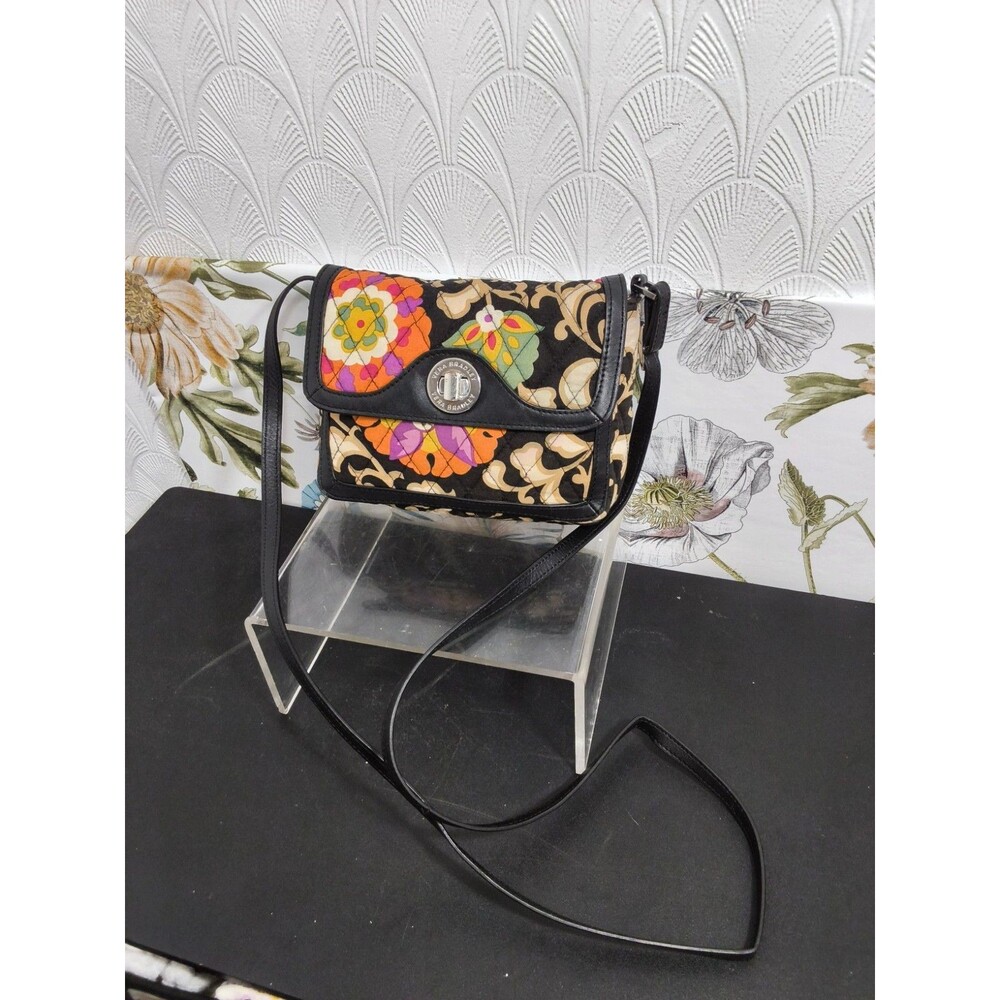 Vera Bradley Patricia Crossbody With Leather Trim